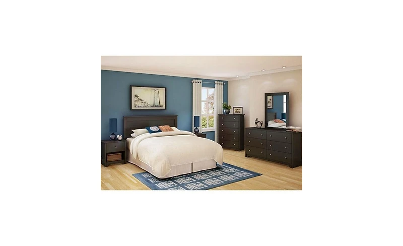 5-Drawer Bedroom Chest of Drawers with Metal Knobs for Stylish Bedroom Storage and Organization