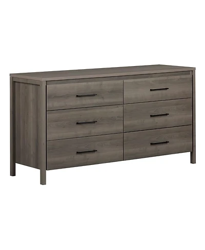 Slickblue Modern 6 Drawer Double Dresser