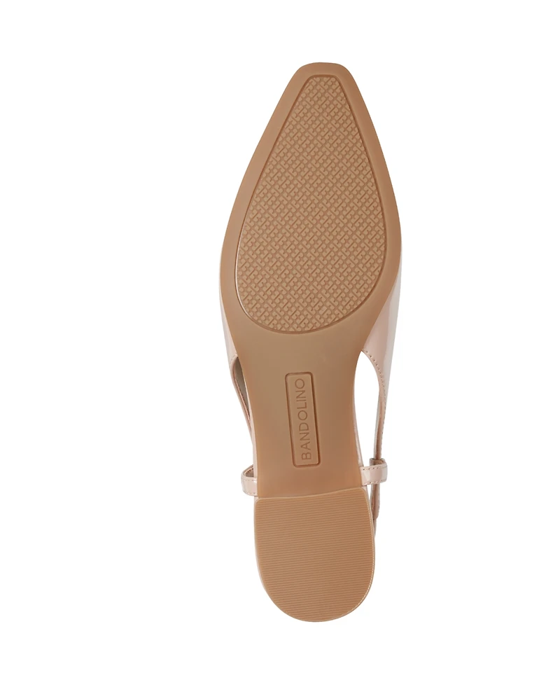 Bandolino Women's Andies Bow Block Heel Slingback Pumps