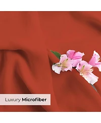 Pillowcase Set of 4 Soft Double Brushed Microfiber