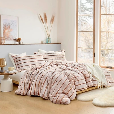 Jelly Rolls Chunky Bunny - Coma Inducer Oversized Comforter Set - Rum Raisin,Queen