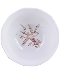 222 Fifth Adelaide Porcelain 12 Pc. Dinnerware Set, Service for 4