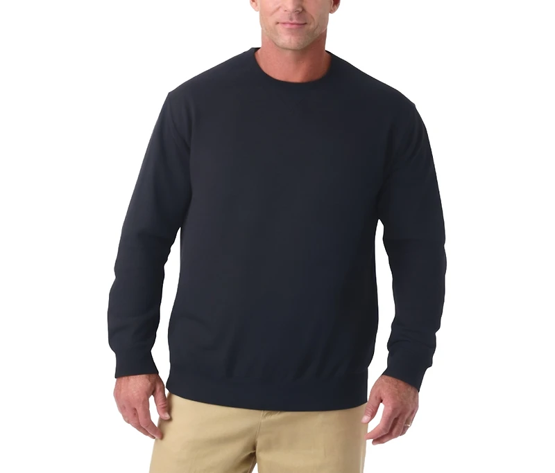 KingSize Big & Tall Ultra-Light Comfort Fleece Crewneck Sweatshirt