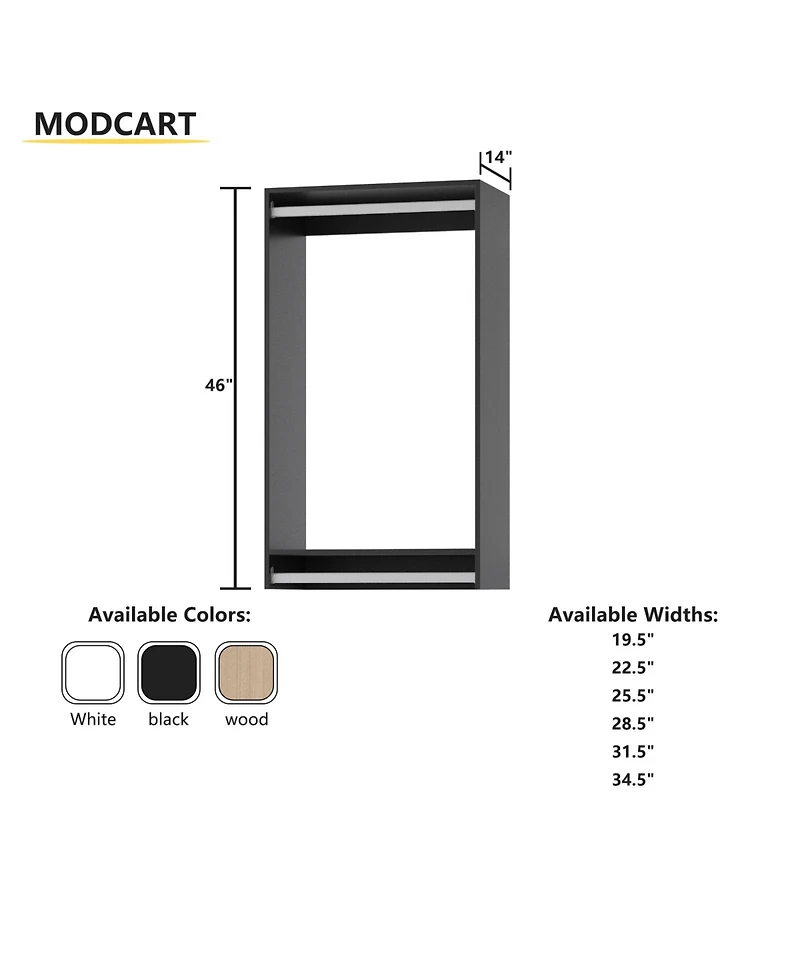 Lovmor Double Hanging Closet Unit - Modular System For