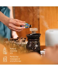 Holiday Bliss Gift Set: Aromatherapy Bath Bombs & Essential Oils