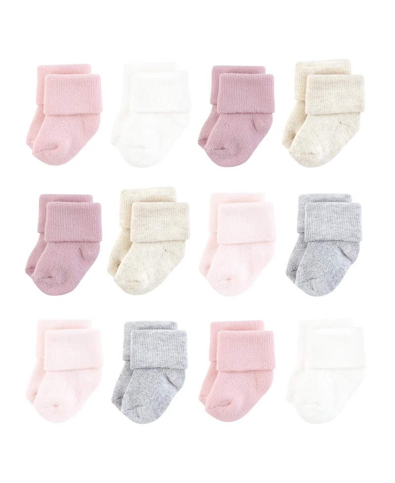 Hudson Baby Boys Unisex Bulk Pack of Soft Terry Socks