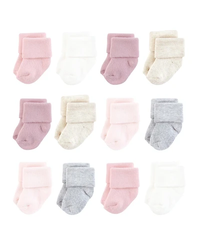 Hudson Baby Boys Unisex Bulk Pack of Soft Terry Socks