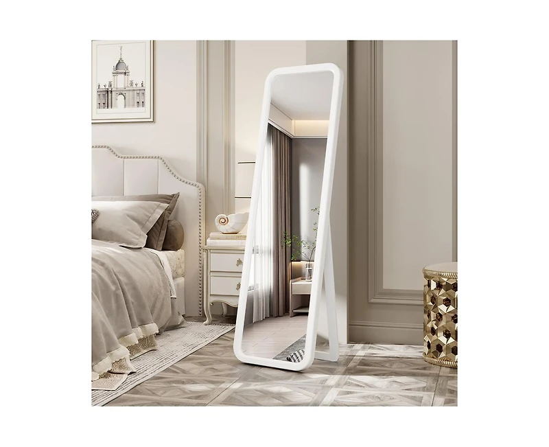 Vlsrka Solid Wood Full Length Mirror