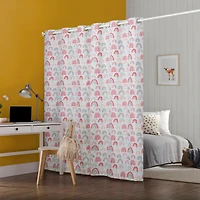 Rainbows Print 100% Blackout Grommet Curtain Panel