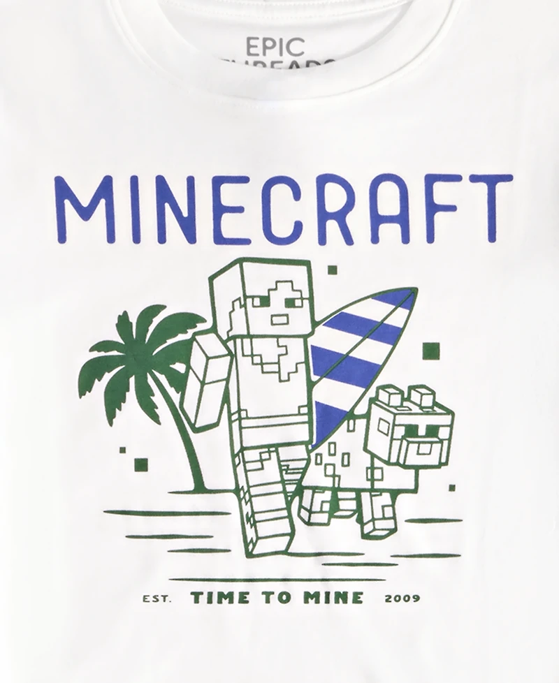 Epic Threads Little & Big Boys Minecraft Graphic Short-Sleeve T-Shirt, Exclusively at Macy's