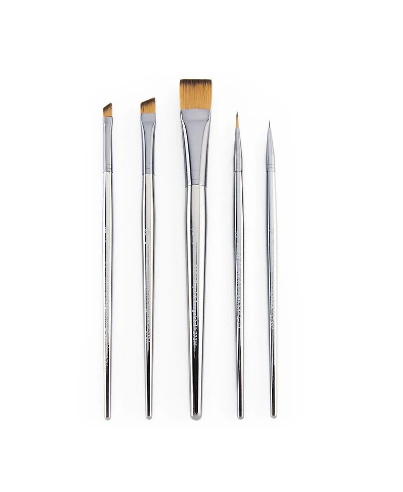Royal & Langnickel Zen 73 Series 5pc Multi Media Artist Paint Brush Pack Spotter Variety