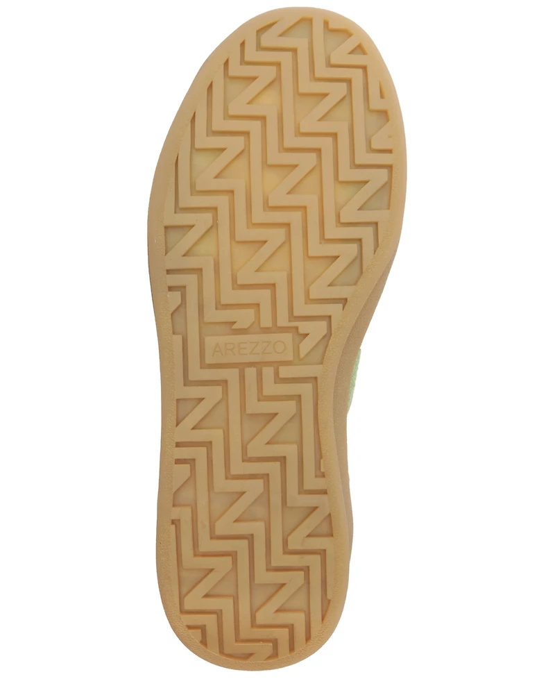 Arezzo Women's Maxine Round Toe Flat Sneakers