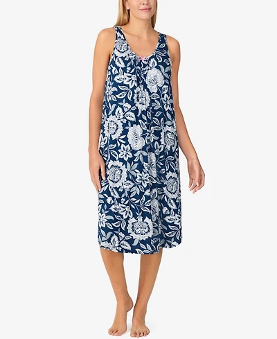 Ellen Tracy Women's Sleeveless Midi Gown