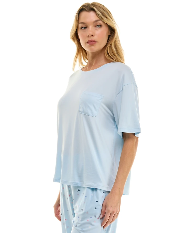 Roudelain Women's Drop-Shoulder Crewneck Sleep Tee