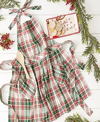 Design Imports Yuletide Plaid Apron