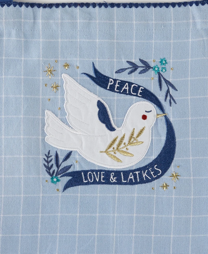 Design Imports Peave Love Latkes Printed Apron