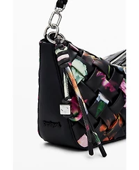 Desigual Women's Small braided floral bag