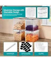 Sorbus Pack (121oz/15cups) Airtight Food Storage Containers with Lids