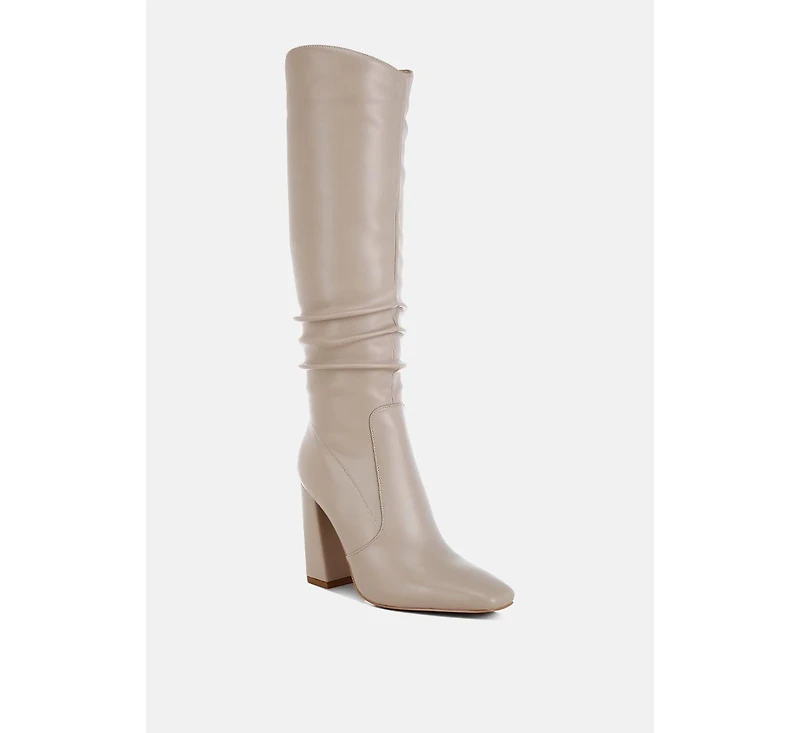 Yanir Slouchy Shaft Knee-High Boots