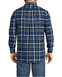 Lands' End Big & Tall Traditional Fit Flagship Flannel Shirt