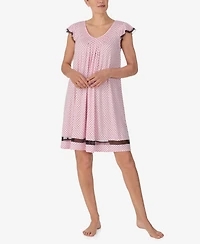 Ellen Tracy Yours to Love Short Sleeve Nightgown
