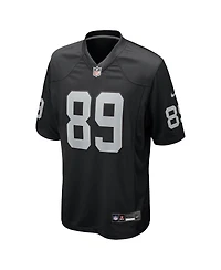 Nike Big Boys and Girls Brock Bowers Black Las Vegas Raiders Team Game Jersey