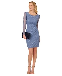 Adrianna Papell Embellished Sheath Dress