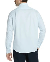 Tommy Hilfiger Mens Regular Fit Linen Dress Shirt