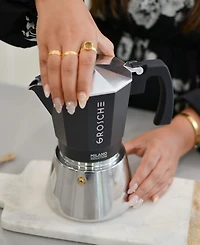 Grosche Milano Induction Stovetop 9 Cup Espresso Maker Moka Pot