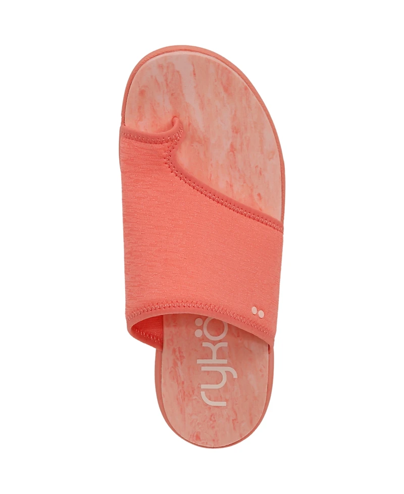 Ryka Women's Margo-Slide Toe Loop Sport Sandals