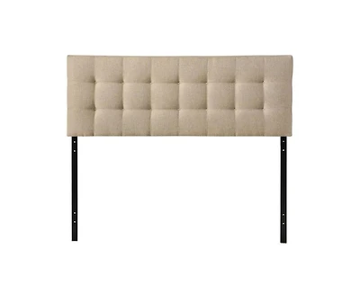 Slickblue Modern Fabric Tufted Upholstered Headboard for Elegant Bedroom Style