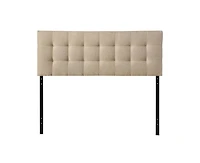 Slickblue Modern Fabric Tufted Upholstered Headboard for Elegant Bedroom Style