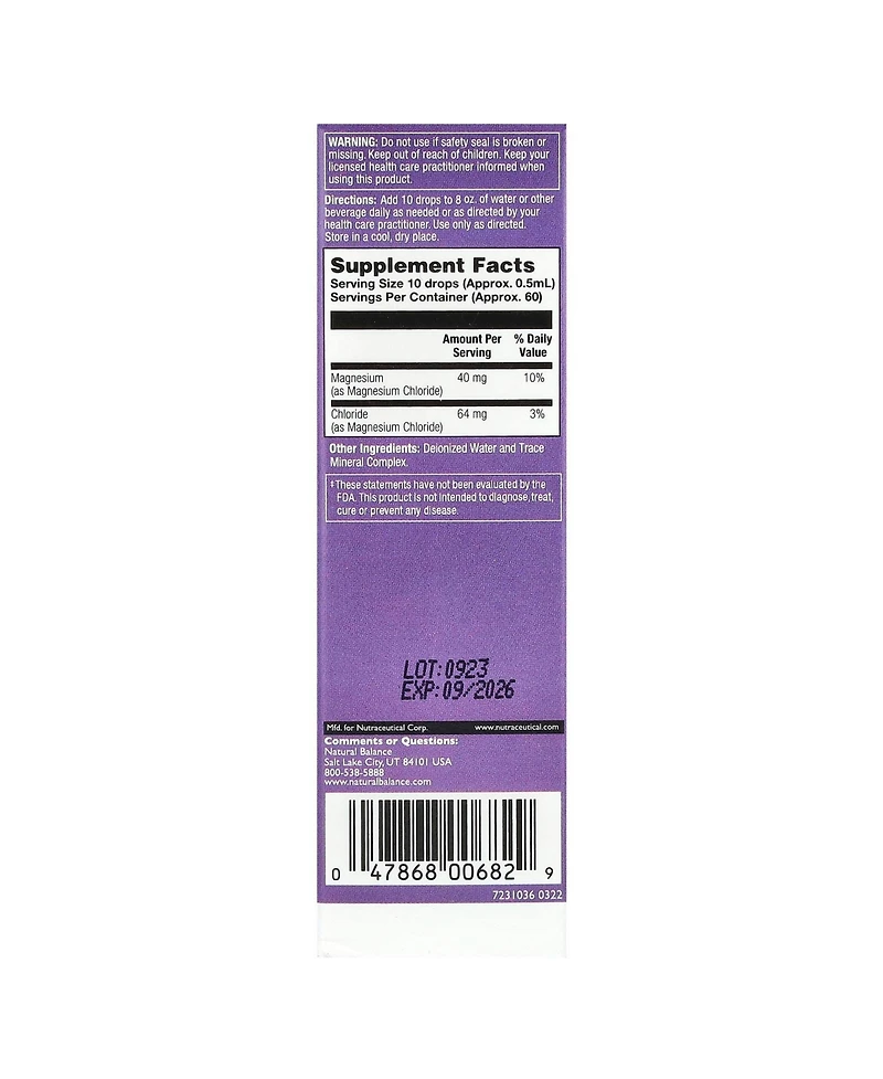 Natural Balance AlkaMax Comfortable pH Liquid Formula Unflavored