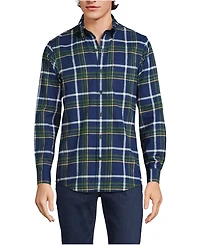 Lands' End Men's Traditional Fit Flagship Flannel Shirt