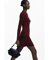 Desigual Women's Polo neck short dress