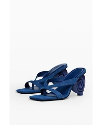 Desigual Women's Heart heel sandal