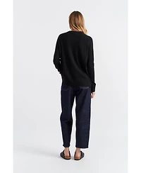 Chinti & Parker Women's Pure Cashmere Summer Slouchy Sweater