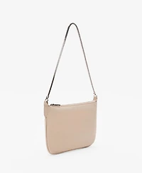 Mango Women's Shiny Finish Chain Bag