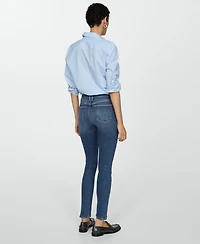 Mango Women's Newisa Medium Rise Skinny Jeans