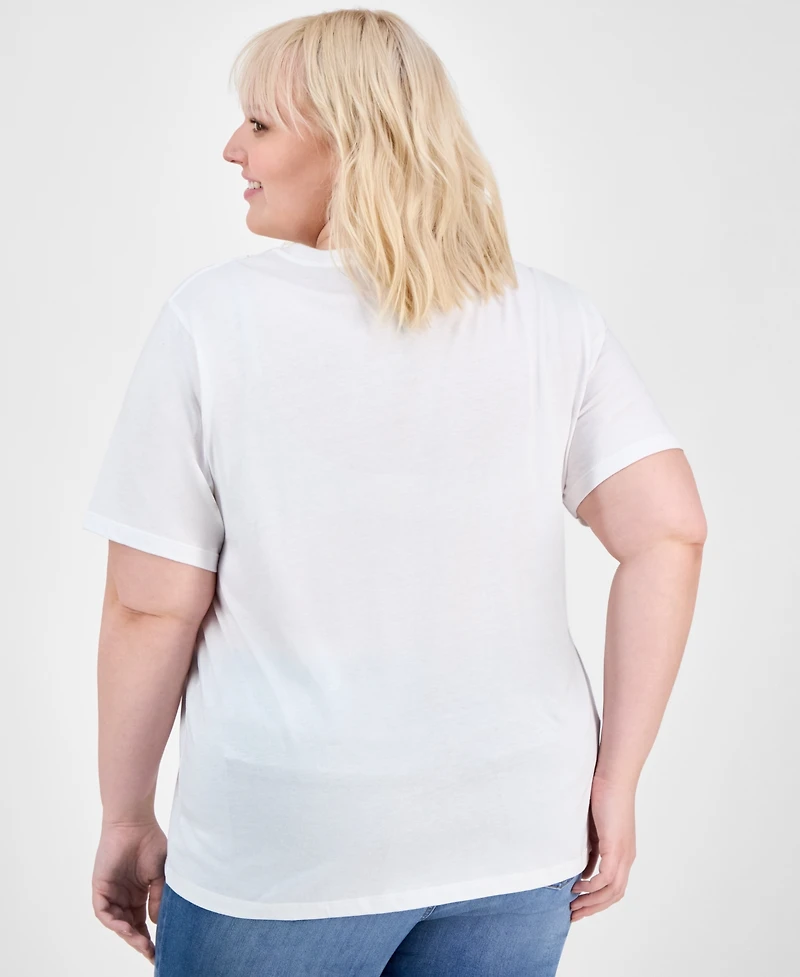 Grayson Threads, The Label Trendy Plus Hello Kitty Tee