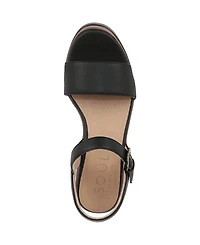 Soul Naturalizer Women's Graciela Round Open Toe Wedge Sandals