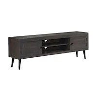 Tv Stand Solid Wood Mango 55.1"x11.8"x17.7"