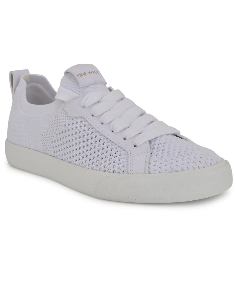 Nine West Women's Looki Mesh Lace-Up Sneakers