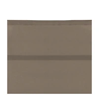 vidaXL Sun Lounger Textilene and Aluminum Taupe