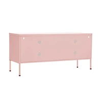 Tv Stand Pink 41.3"x13.8"x19.7" Steel