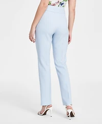 Tahari Asl Women's Mid-Rise Flare-Leg Pants, Regular & Petite