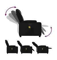 Massage Recliner Chair Faux Leather