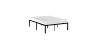 Slickblue Modern 16-inch Heavy Steel Metal Platform Bed Frame