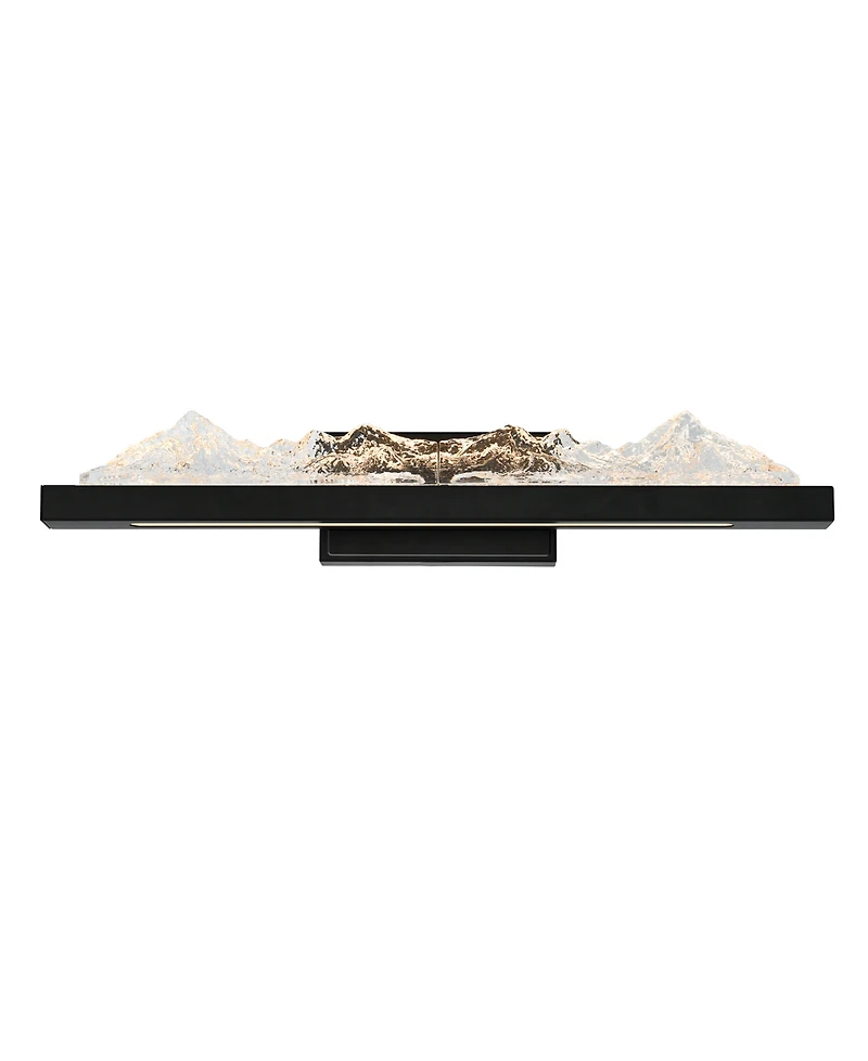 Cwi Lighting 5" Metal Himalayas Integrated Led Vanity Light