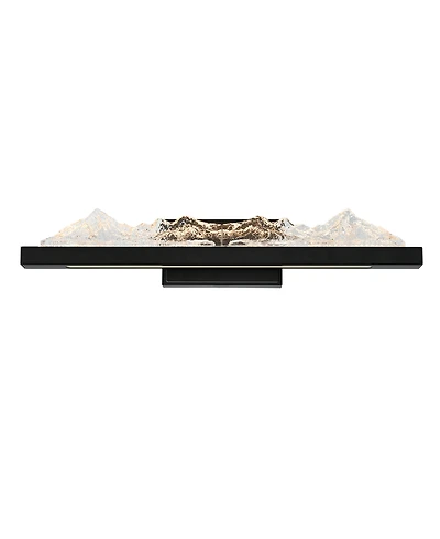 Cwi Lighting 5" Metal Himalayas Integrated Led Vanity Light